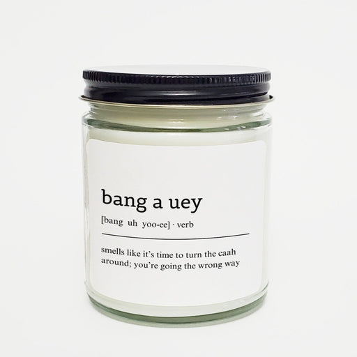 Bang a Uey candle