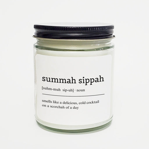 Summah Sippah candle