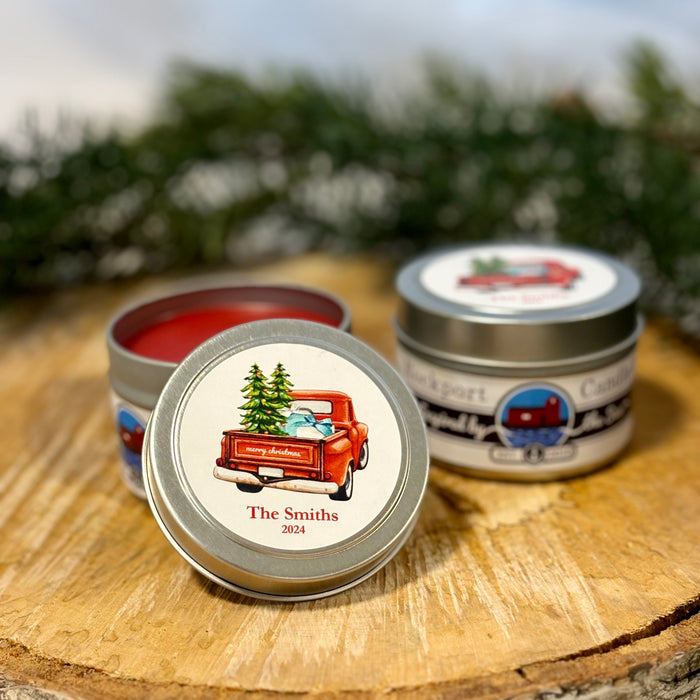 Red Truck candle gifts