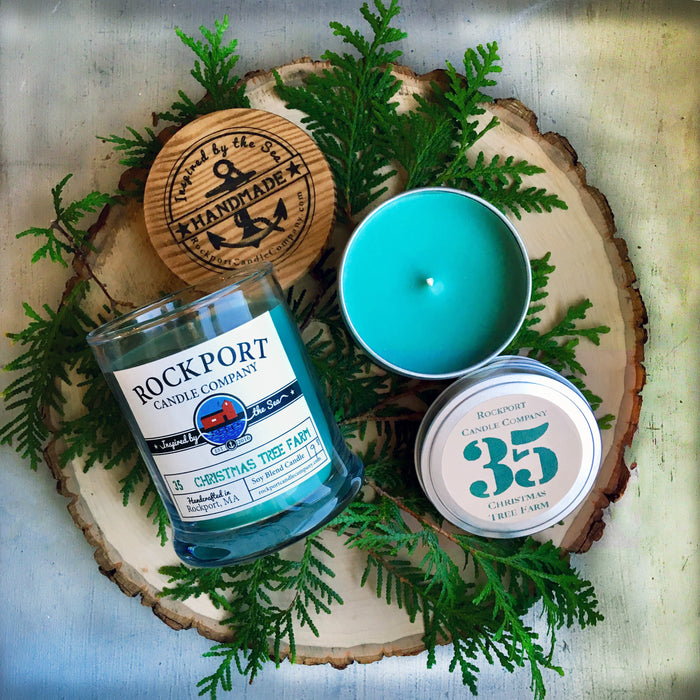 35 Christmas Tree Farm by Rockport Candle