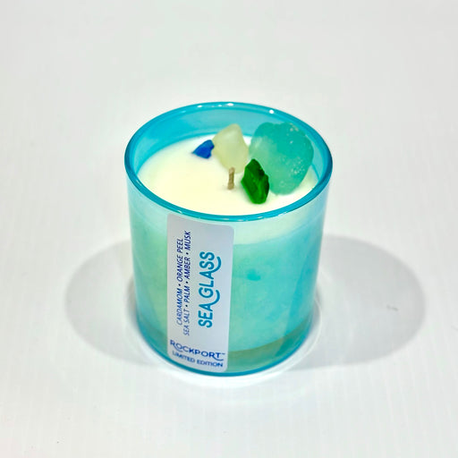 Limited Edition Sea Glass candle by Rockport Candle Company