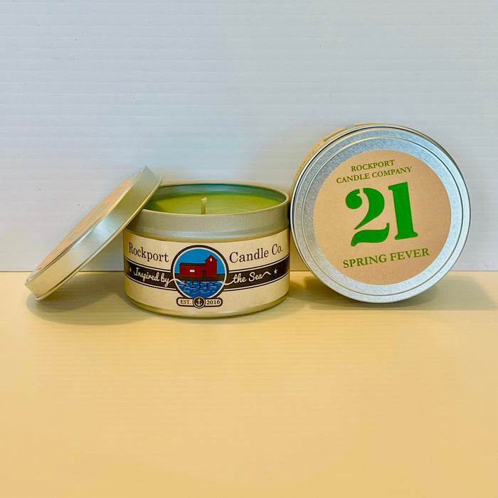 21 Spring Fever travel tin candle