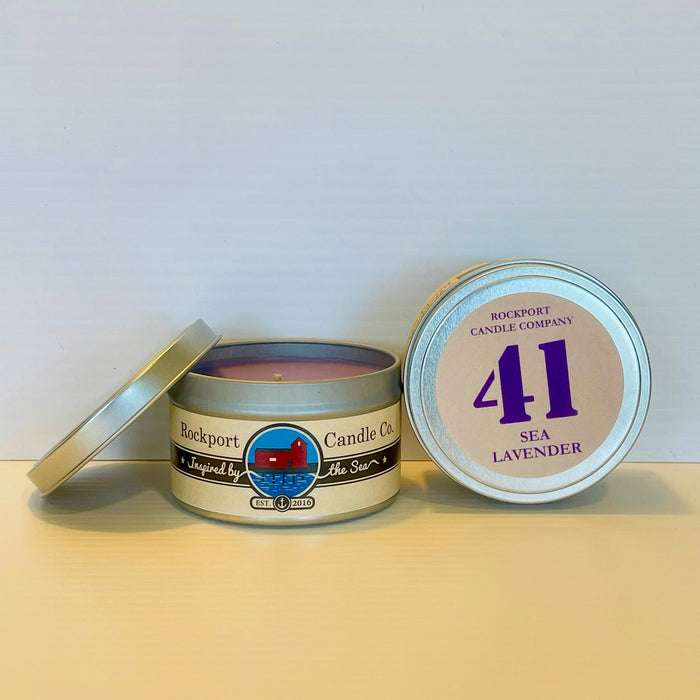 41 Sea Lavender travel tin candle