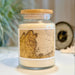 Compass Rose Rockport nautical chart candle