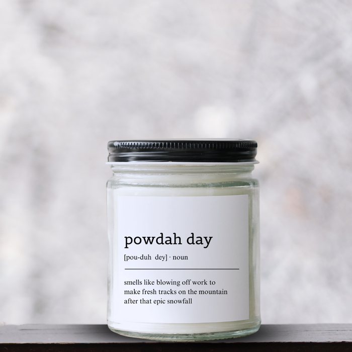 Powdah Day Candle