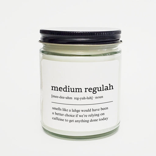 Medium Regulah candle