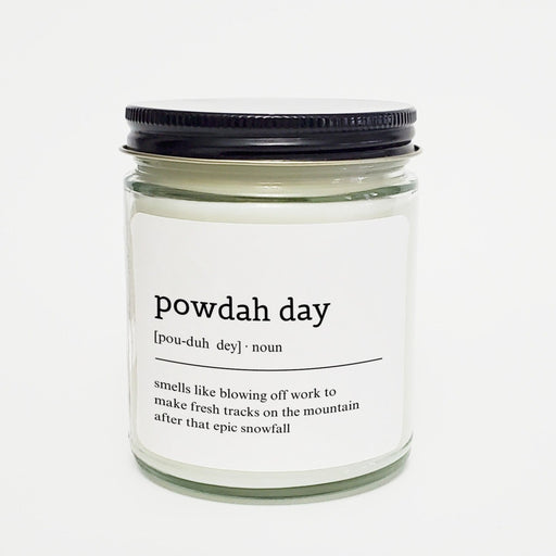 Powdah Day candle