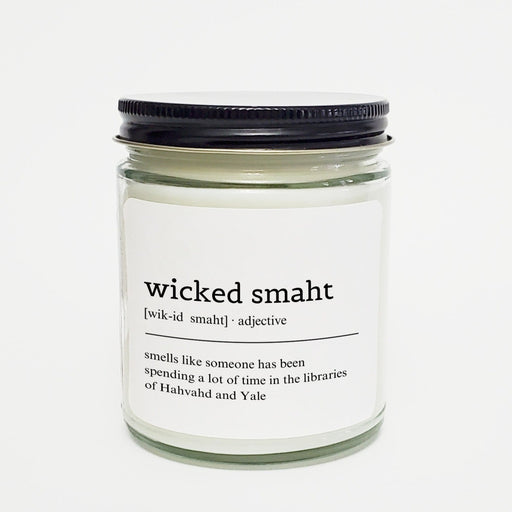 Wicked Smaht candle